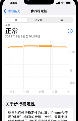 新洲iPhone手机维修如何在iPhone开启'步行稳定性通知'