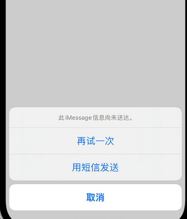 新洲apple维修iPhone上无法正常发送iMessage信息