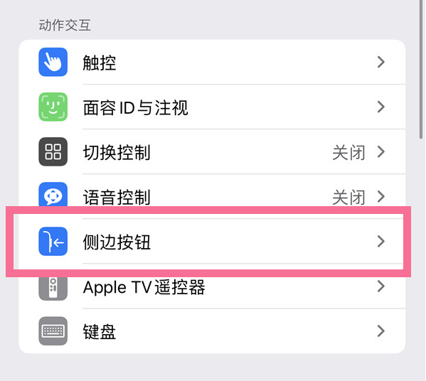 新洲苹果14维修店分享iPhone14 Plus侧键双击下载功能关闭方法 