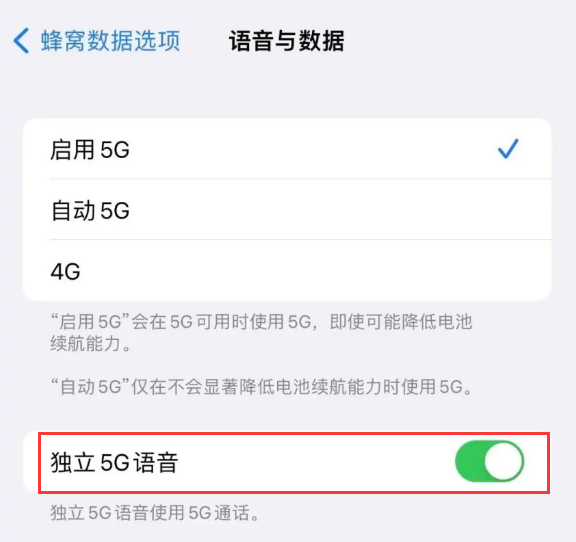 新洲苹果14维修分享iPhone 14 Pro如何开启VoNR 