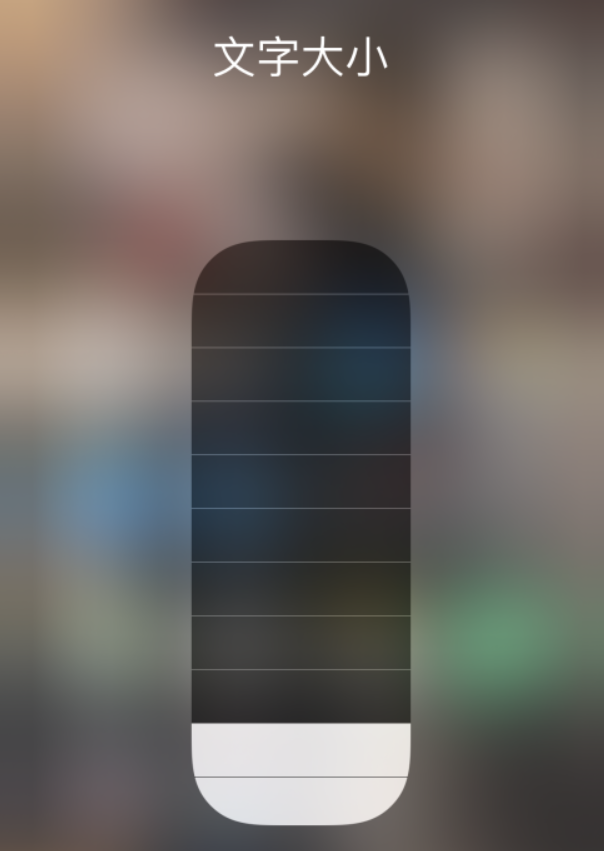 新洲苹果手机维修分享小技巧：在 iPhone 控制中心快速调节字体大小 