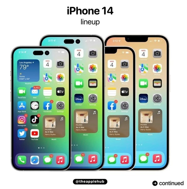 新洲苹果14维修分享iPhone 14全家福 