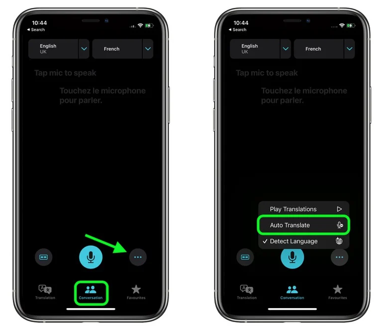 新洲苹果手机维修分享iOS 15 “翻译” App 新改进 