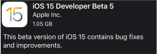 新洲苹果手机维修分享如何升级到iOS15.0 beta5 